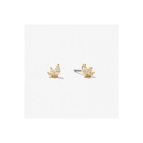 Ana Luisa Gold Stud Earrings - Kennedy