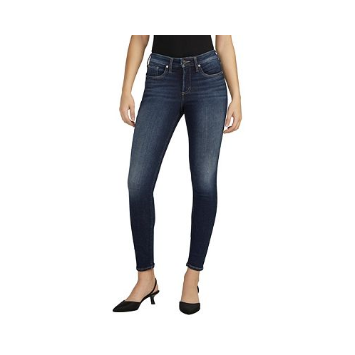 Silver Jeans Co. Womens Infinite Fit Mid Rise Skinny Jeans