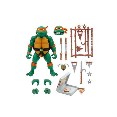 Super 7 Teenage Mutant Ninja Turtles Michelangelo 7 Ultimates Action Figure