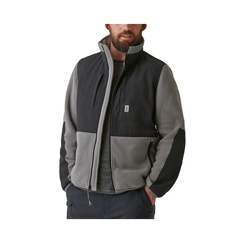 BASS OUTDOOR Mens B-Warm Insulated Full-Zip Fleece Jacket
