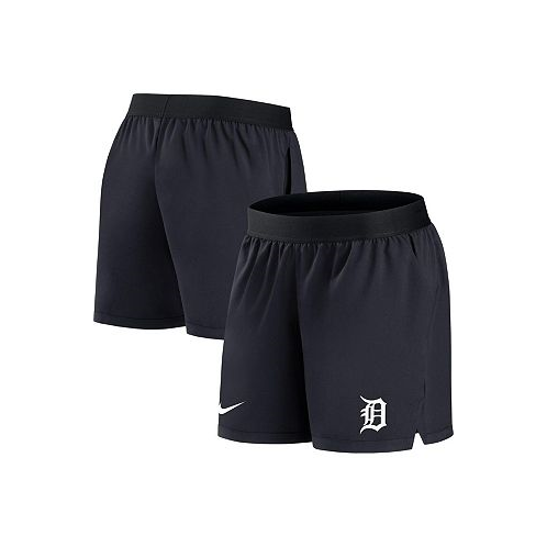Nike Womens Navy Detroit Tigers Authentic Collection Flex Vent Max Performance Shorts