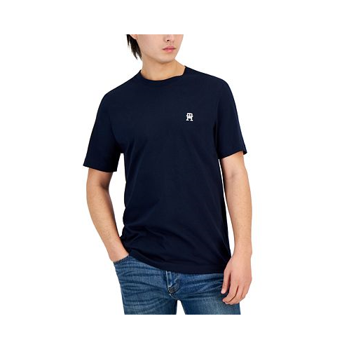 Tommy Hilfiger Mens Short Sleeve Crewneck Monogram T-Shirt