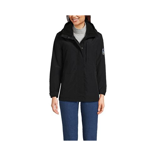 Lands End Womens Squall Waterproof Insulated Winter Jacket