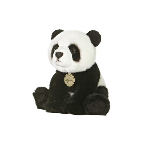 Aurora Medium Panda Miyoni Adorable Plush Toy Black 7.5
