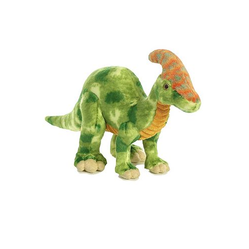 Aurora Large Parasaurolophus Dinos & Dragons Ferocious Plush Toy Green 16