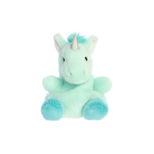 Aurora Mini Tilly Blue Unicorn Palm Pals Adorable Plush Toy Blue 5