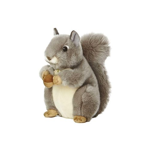 Aurora Medium Grey Squirrel Miyoni Adorable Plush Toy Gray