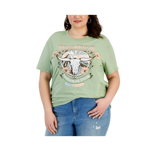 Love Tribe Trendy Plus Size Yellowstone Graphic T-Shirt