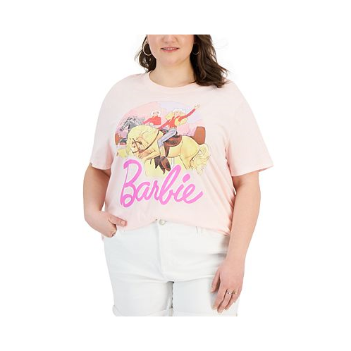 Love Tribe Trendy Plus Size Western Barbie Graphic T-Shirt