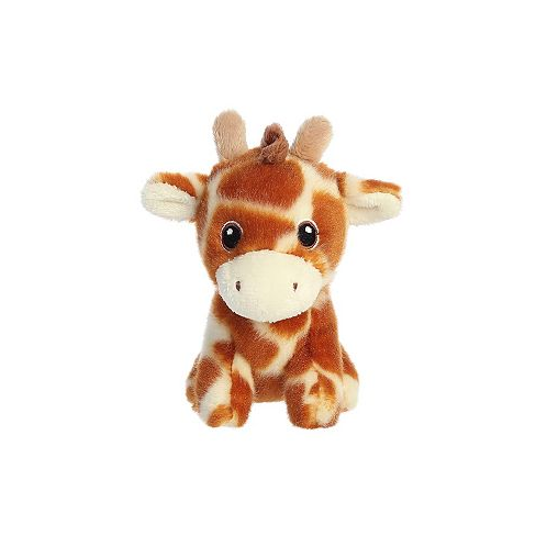 Aurora Mini Giraffe Eco Nation Eco-Friendly Plush Toy Brown 5