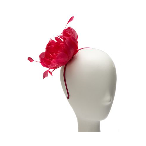 Bellissima Millinery Collection Womens Large Flower & Feather Fascinator