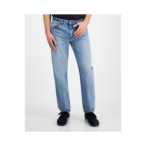 A|X Armani Exchange Mens Slim-Fit Indigo Denim Jeans