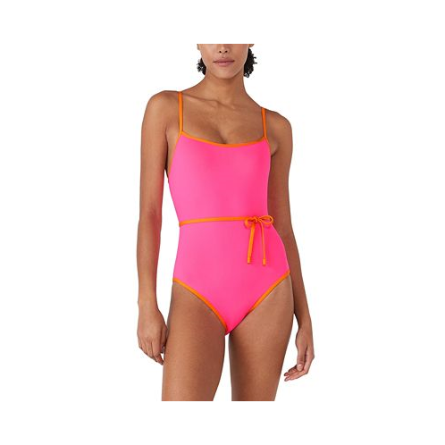 Kate spade new york Womens Belted One-Piece Swimsuit