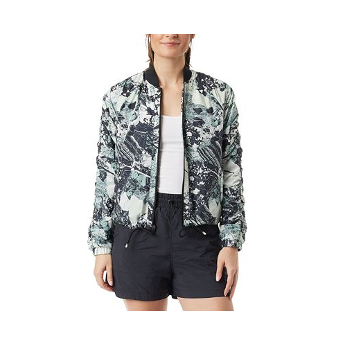 BASS OUTDOOR Womens Printed Packable Bomber Jacket