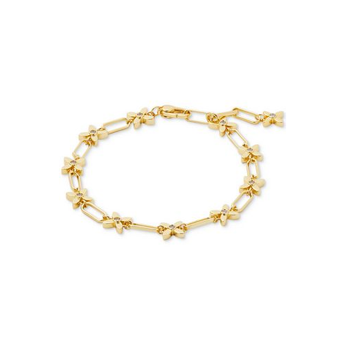 Kate spade new york Gold-Tone Heritage Bloom Line Bracelet
