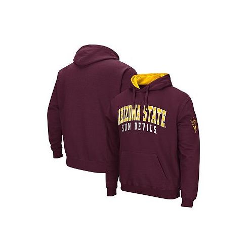 Colosseum Mens Arizona State Sun Devils Double Arch Pullover Hoodie