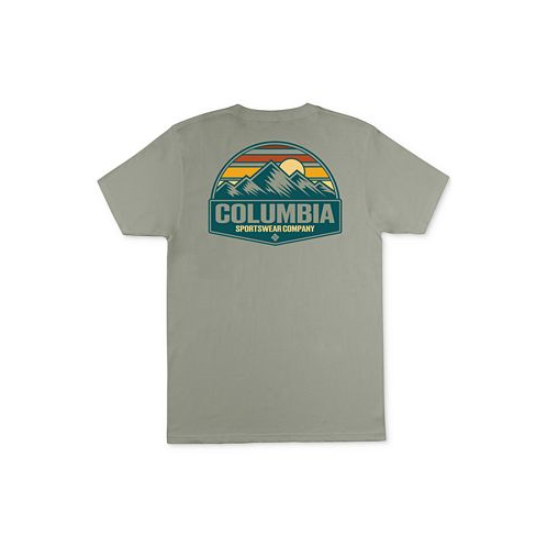 Columbia Mens Views Mountain Graphic T-Shirt