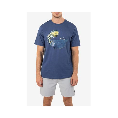 Hurley Mens Everyday Fish On Short Sleeves T-shirt