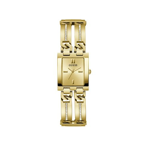 GUESS Womens Analog Gold-Tone 100% Steel Watch 39mm