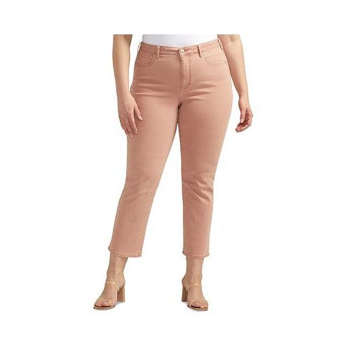 Silver Jeans Co. Plus Size Isbister Straight-Leg Jeans