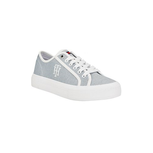 Tommy Hilfiger Womens Alezya Casual Lace-Up Sneakers