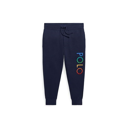 Polo Ralph Lauren Toddler and Little Boys Ombre-Logo Double-Knit Jogger Pants