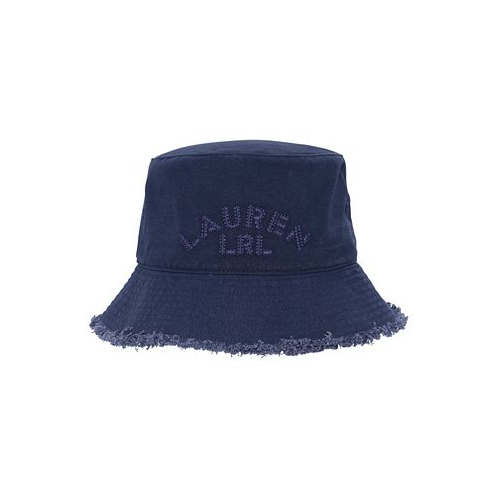 POLO Ralph Lauren Cotton Bucket Hat with Frayed Edge