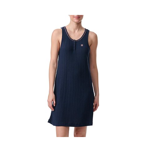 Tommy Hilfiger Womens Sleeveless Tank Sleep Dress
