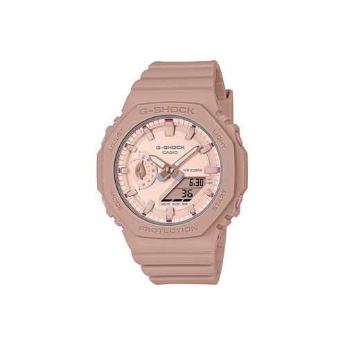 G-Shock Womens Analog Digital Pink Resin Watch 42.9mm GMAS2100NC42