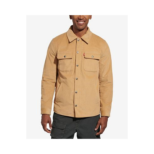 Levis Mens Corduroy Shirt Jacket