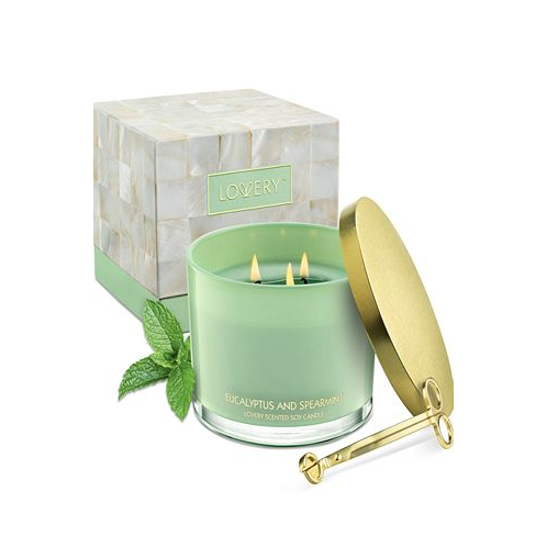 Lovery 2-Pc. Eucalyptus & Spearmint Candle Gift Set