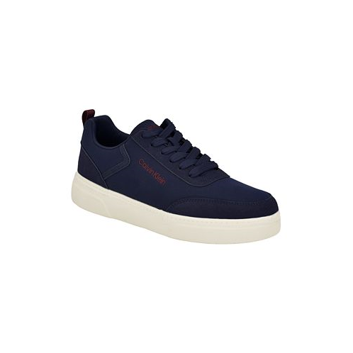 Calvin Klein Mens Petey Lace-Up Casual Sneakers