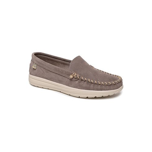 Minnetonka Womens Discover Classic Slip-on Moccasin Shoes