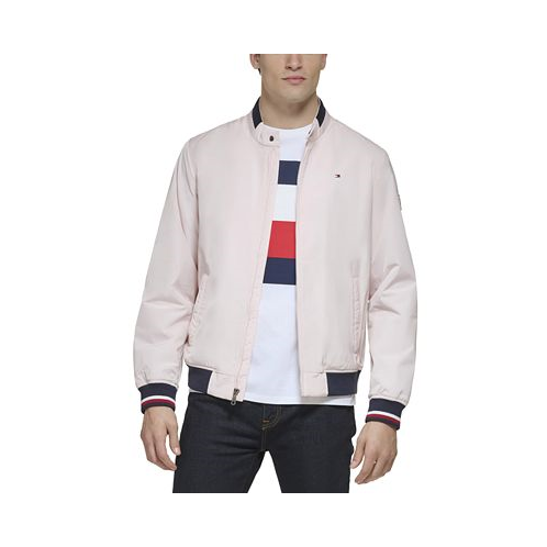 Tommy Hilfiger Mens Lightweight Spring Bomber Jacket