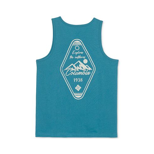 Columbia Mens Explore the Outdoors Graphic Tank Top