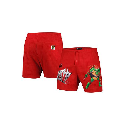Freeze Max Mens Red Teenage Mutant Ninja Turtles Raph Defender Mesh Shorts