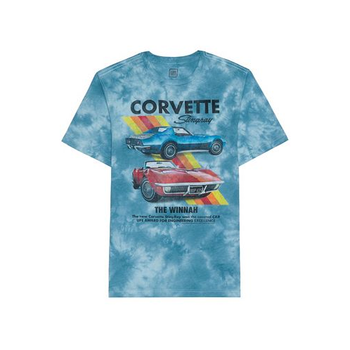 Hybrid Mens Corvette Wash Graphic T-shirt