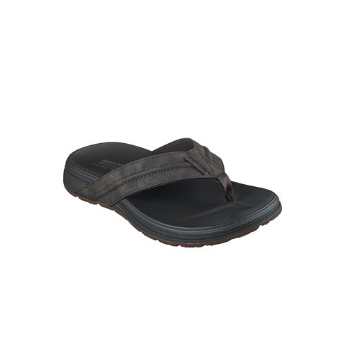 Skechers Mens Relaxed Fit- Patino - Marlee Memory Foam Thong Sandals from Finish Line