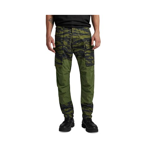 G-Star Raw Mens Tapered Camo Cargo Pants