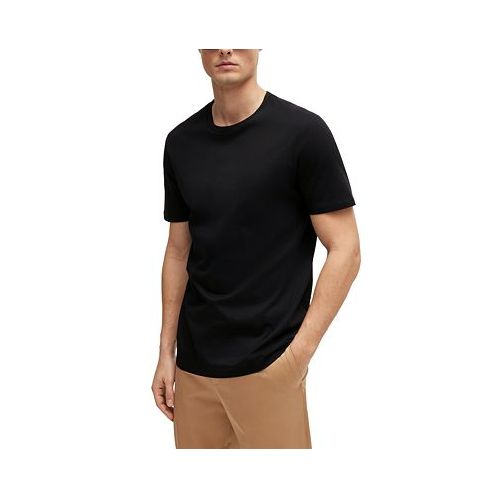 Hugo Boss Mens Slim-Fit Short-Sleeved T-Shirt