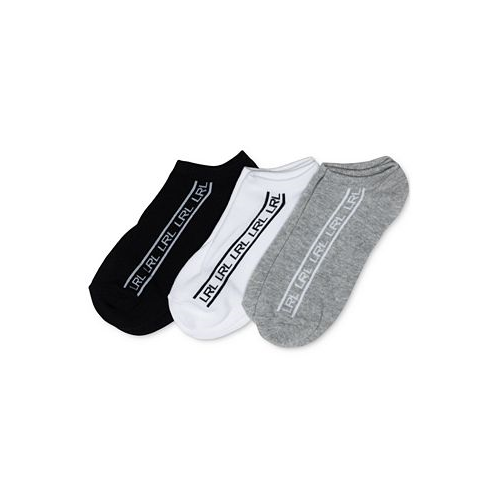 POLO Ralph Lauren Womens 3-Pk. Racing Stripe Low Cut Socks