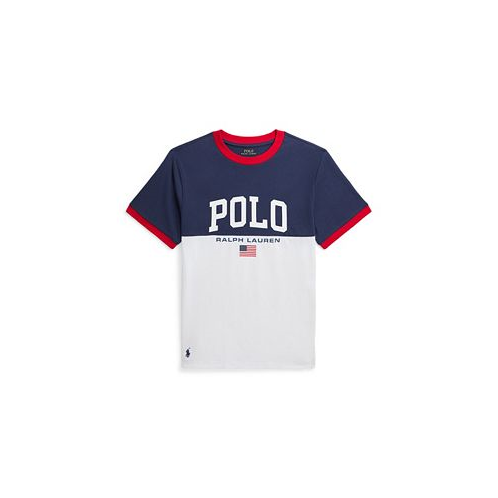 Polo Ralph Lauren Big Boy Logo Heavyweight Cotton Jersey Tee