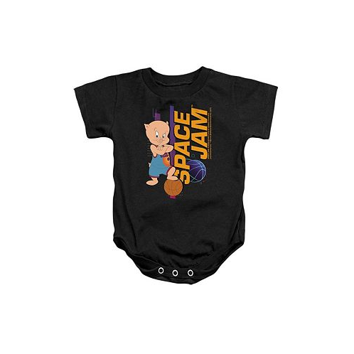 Space Jam 2 Baby Girls Baby Porky Standing Snapsuit
