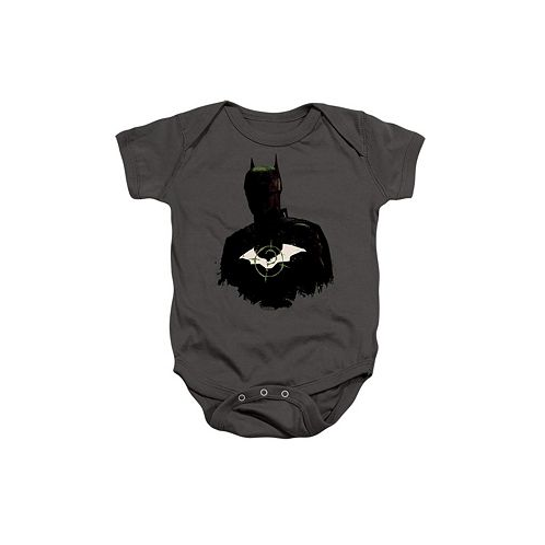 Batman Baby Girls The Baby Silhouette With Riddler Logo Snapsuit