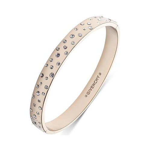 Givenchy Gold-Tone Crystal Scattered Bangle Bracelet