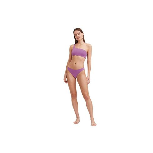 Gottex Solid One Shoulder Bikini Swim Top