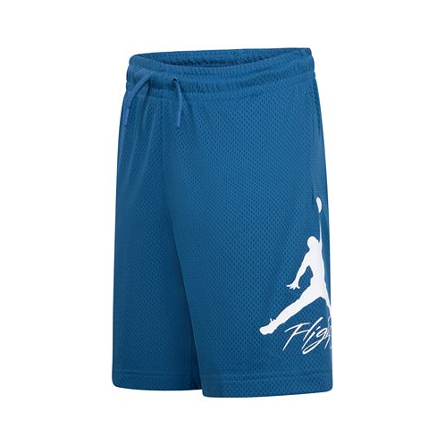Jordan Big Boys Dri-FIT Baseline Mesh Logo Shorts