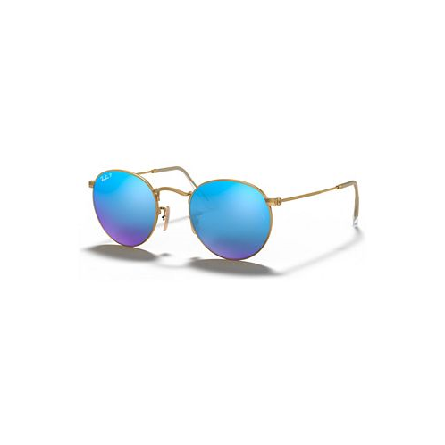 Ray-Ban Polarized Sunglasses RB3447 ROUND FLASH LENSES