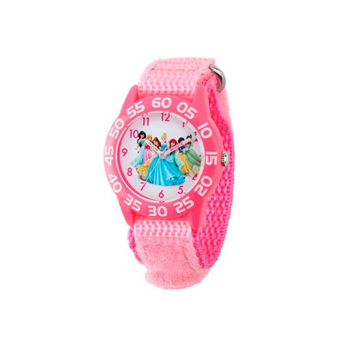 Ewatchfactory Disney Princess Girls Pink Plastic Time Teacher Watch