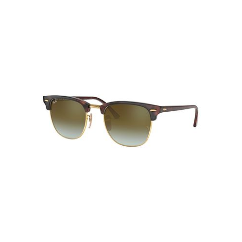 Ray-Ban Unisex Sunglasses RB3016 CLUBMASTER MINERAL FLASH LENSES